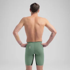 Men's Fastskin LZR Pure Valor 2.0 High Waist Jammer Green/Black