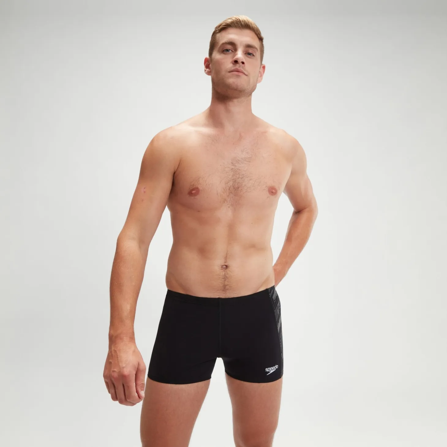 Men's Hyper Boom Panel Aquashort Black/Grey