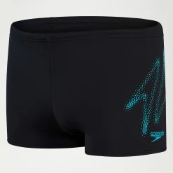 Men's Hyper Boom Placement Aquashorts Black/Bolt