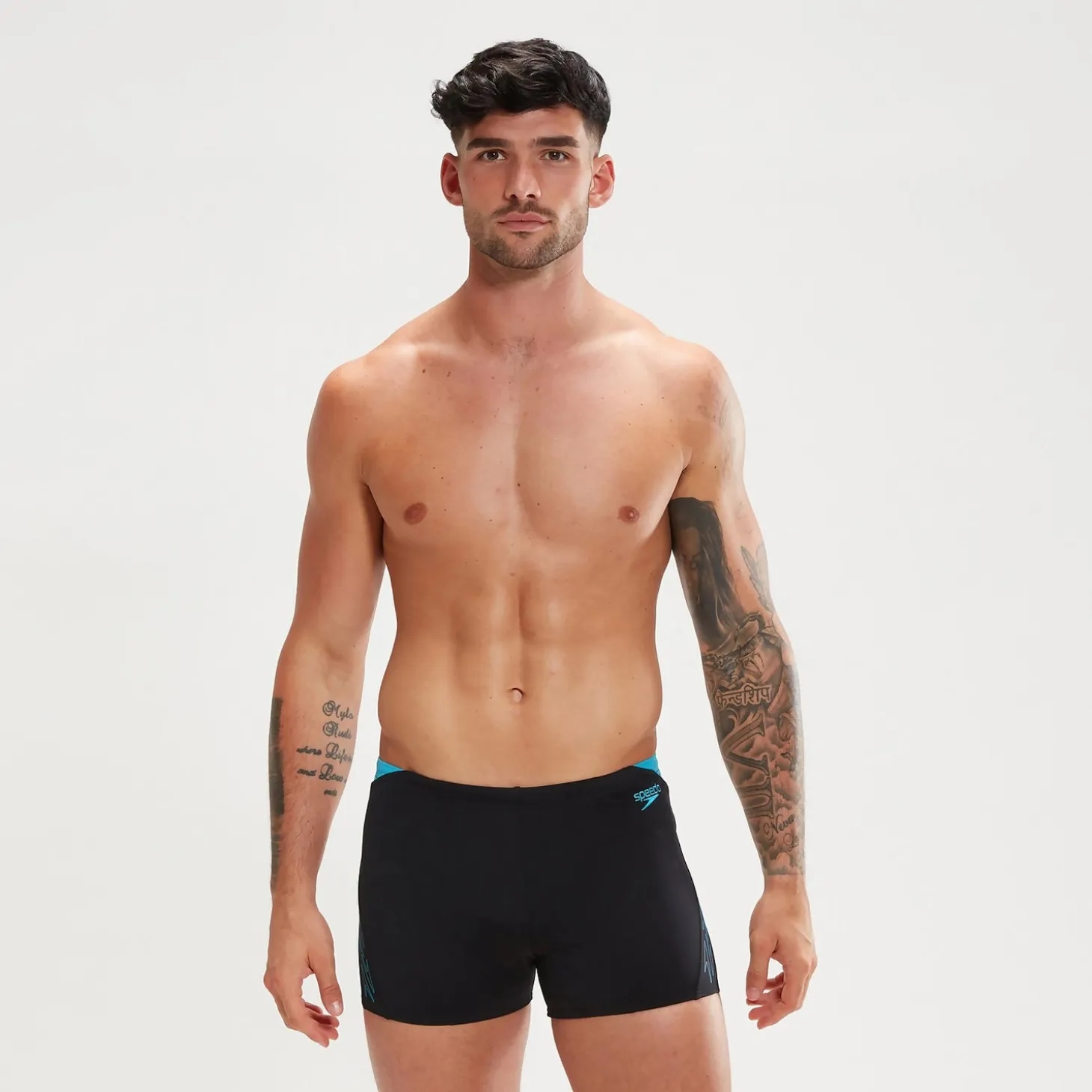 Men's Hyper Boom Splice Aquashorts Black/Blue