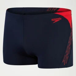 Men's Hyper Boom Splice Aquashorts Navy/Red