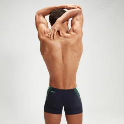 Men's Hyper Boom Splice Aquashort Navy/Green
