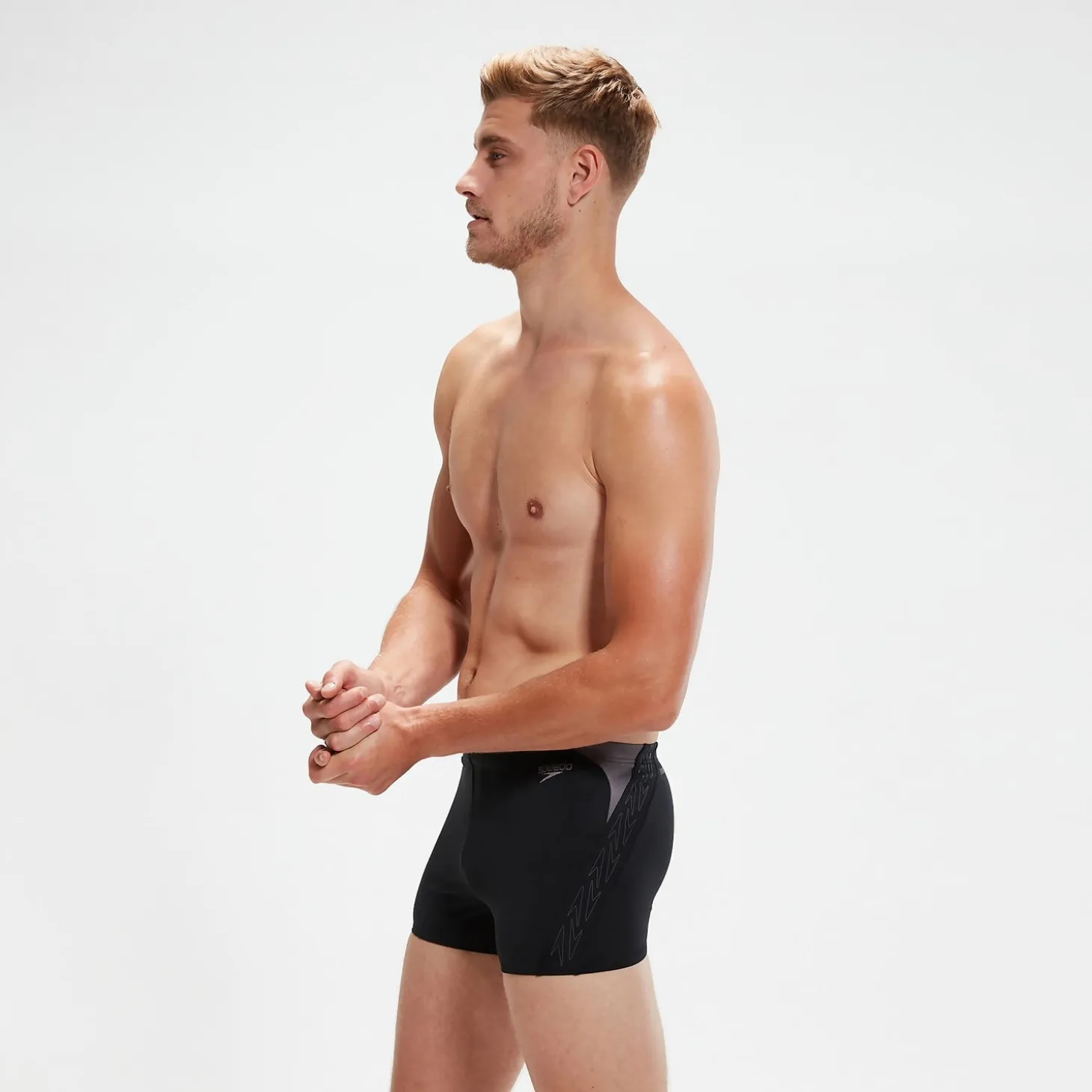 Men's Hyper Boom Splice Aquashorts Black/Grey