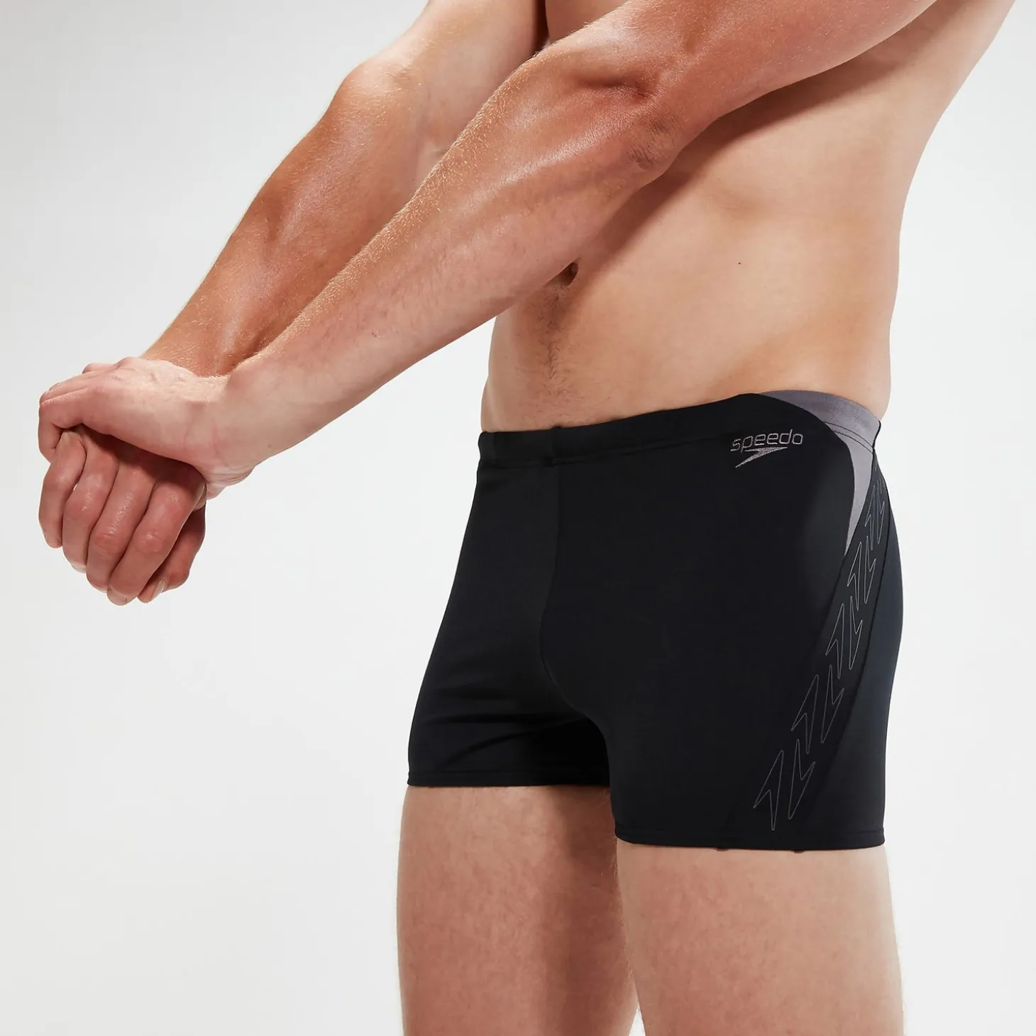 Men's Hyper Boom Splice Aquashorts Black/Grey