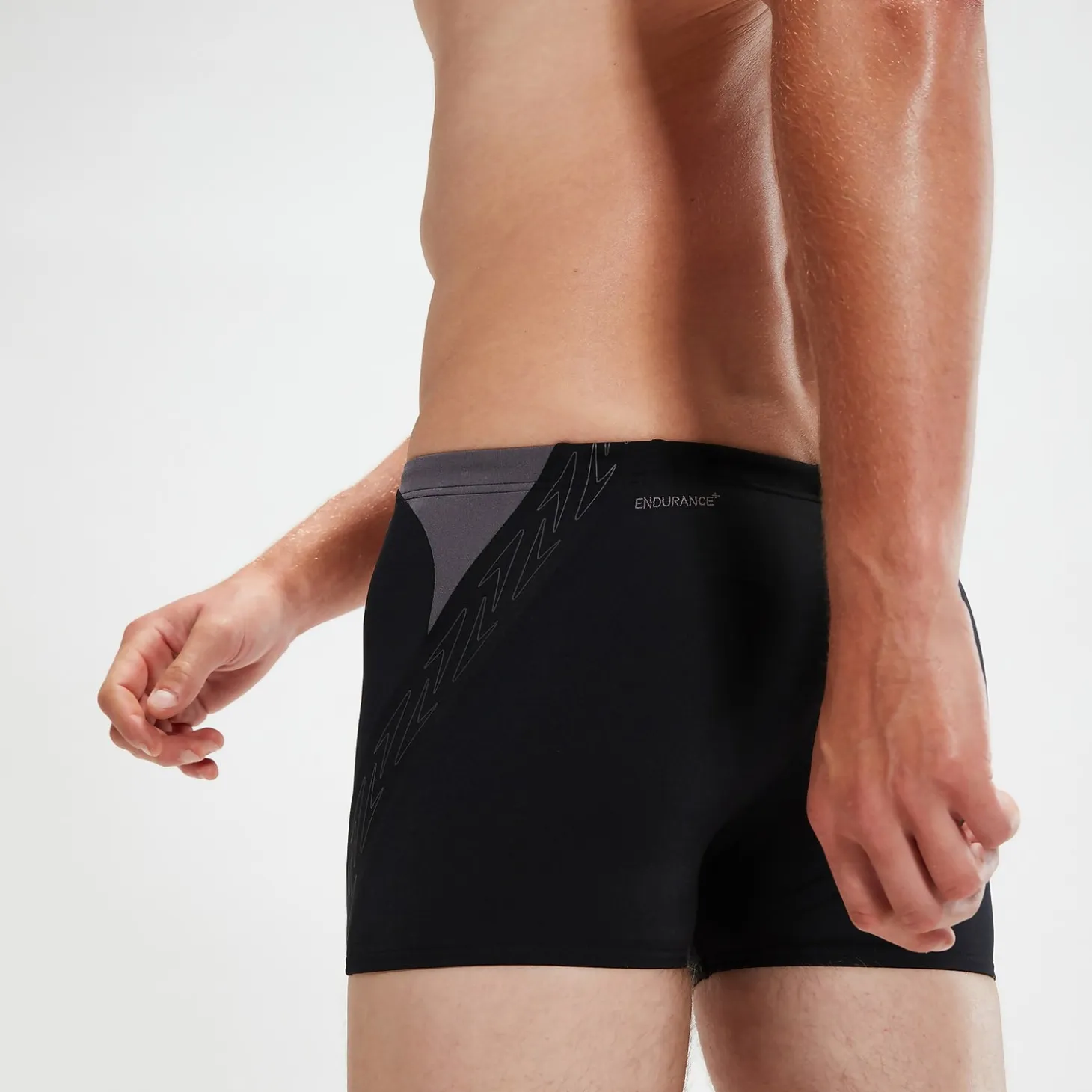 Men's Hyper Boom Splice Aquashorts Black/Grey
