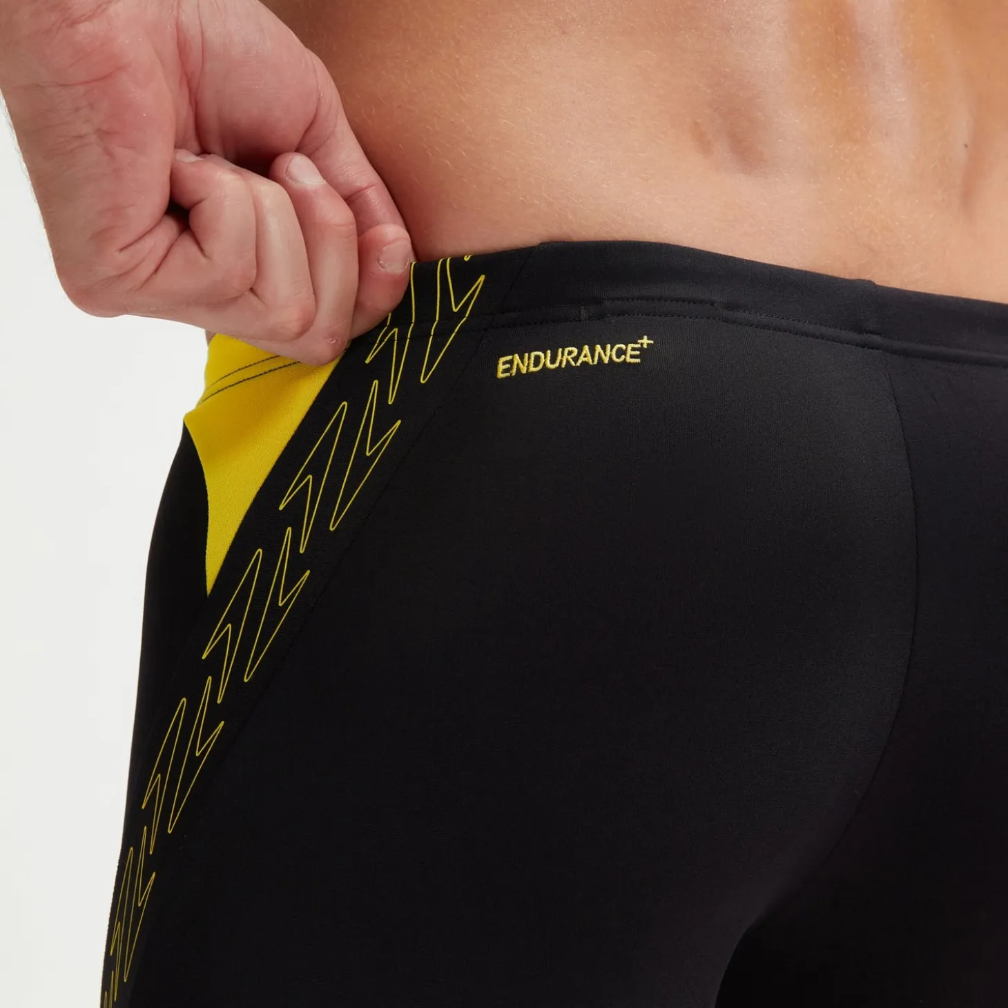 Men's Hyper Boom Splice Aquashort Black/Yellow