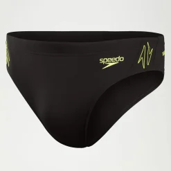 Men's Hyper Boom Splice Brief Black/Yellow