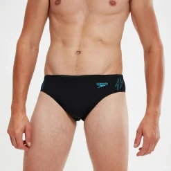 Men's Hyper Boom Splice Brief Black/Blue