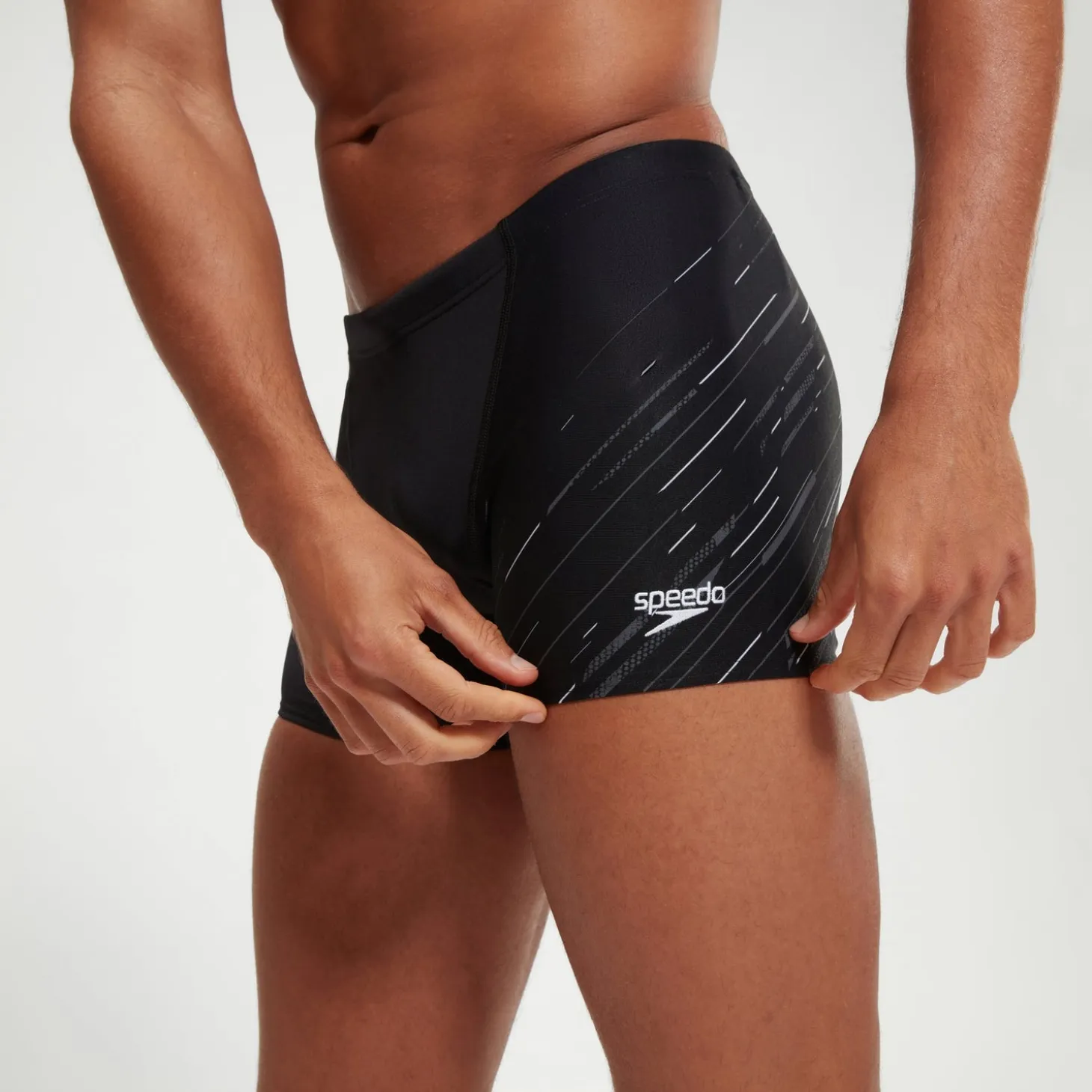 Men's Hyper Boom V-Cut Aquashort Black/Grey