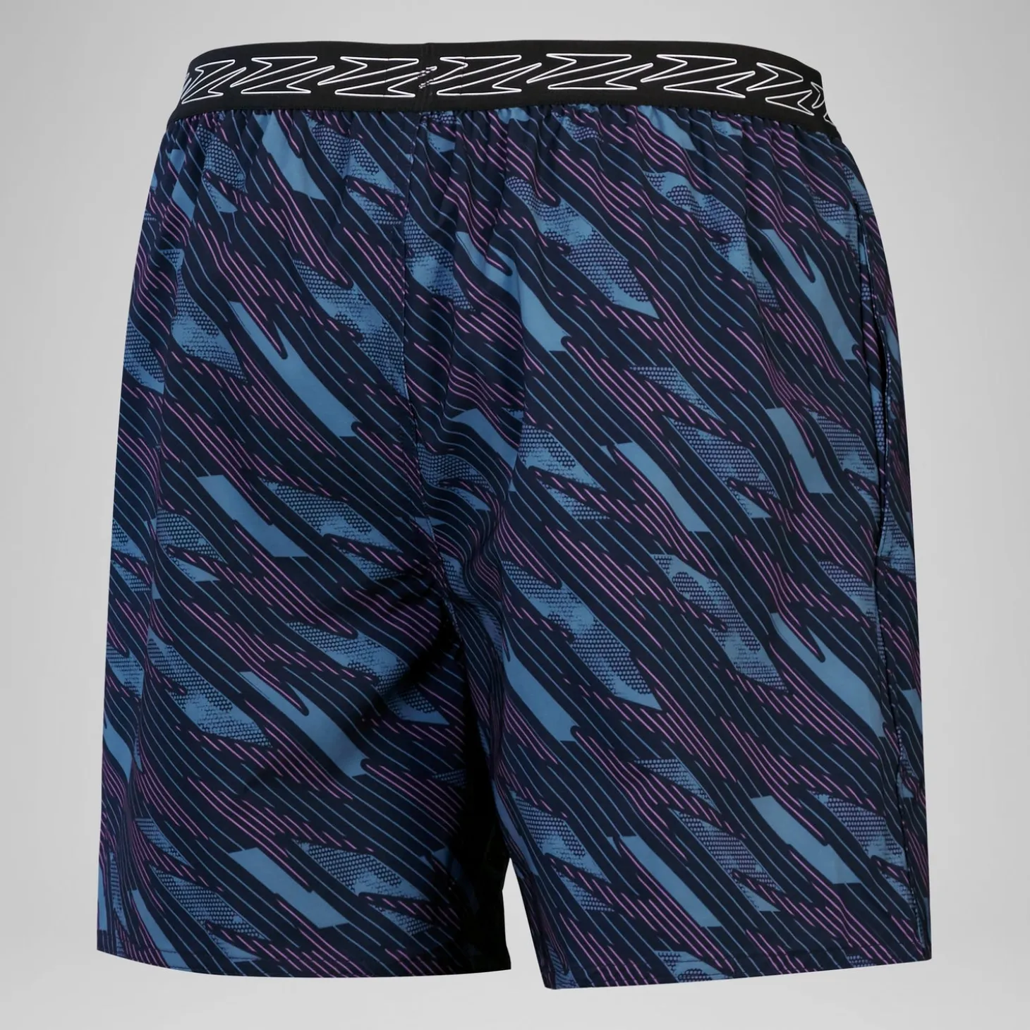 Men's HyperBoom Printed 16" Swim Shorts Black
