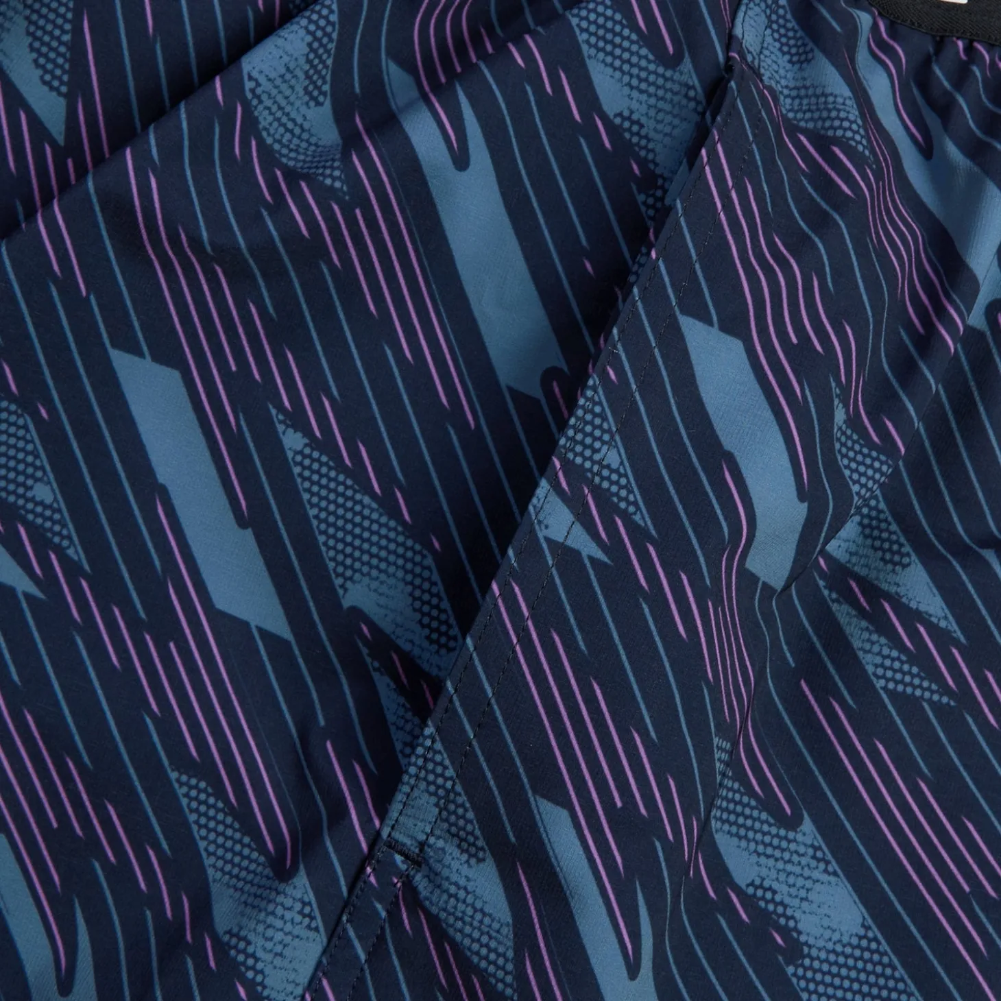 Men's HyperBoom Printed 16" Swim Shorts Black