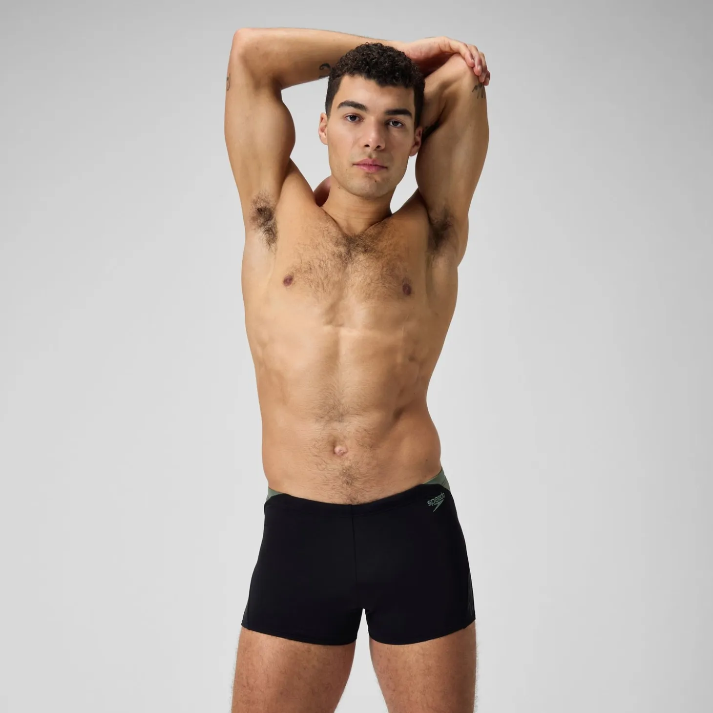 Men's Hyperboom Splice Aquashort Black/Green