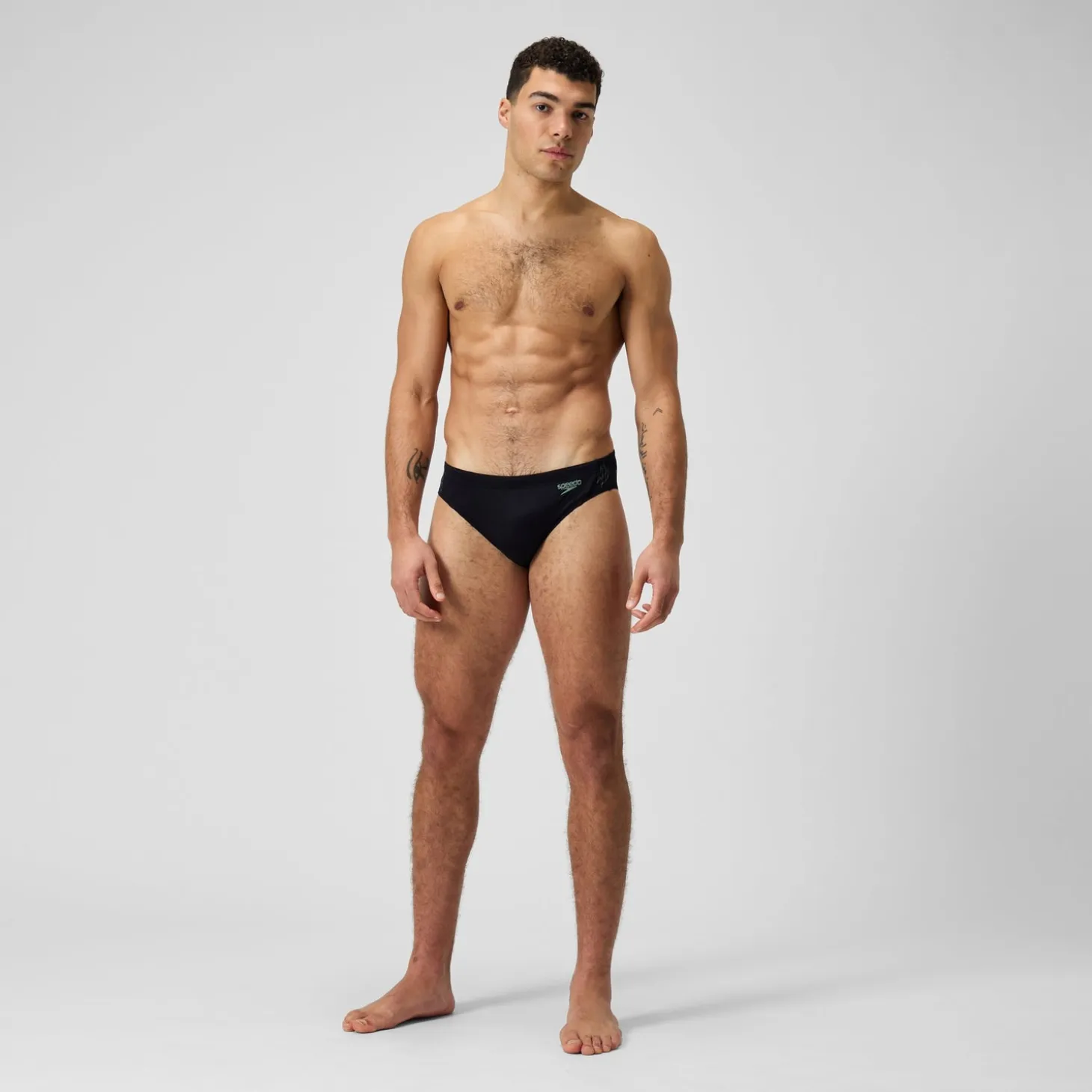 Men's HyperBoom Splice Brief Black/Green