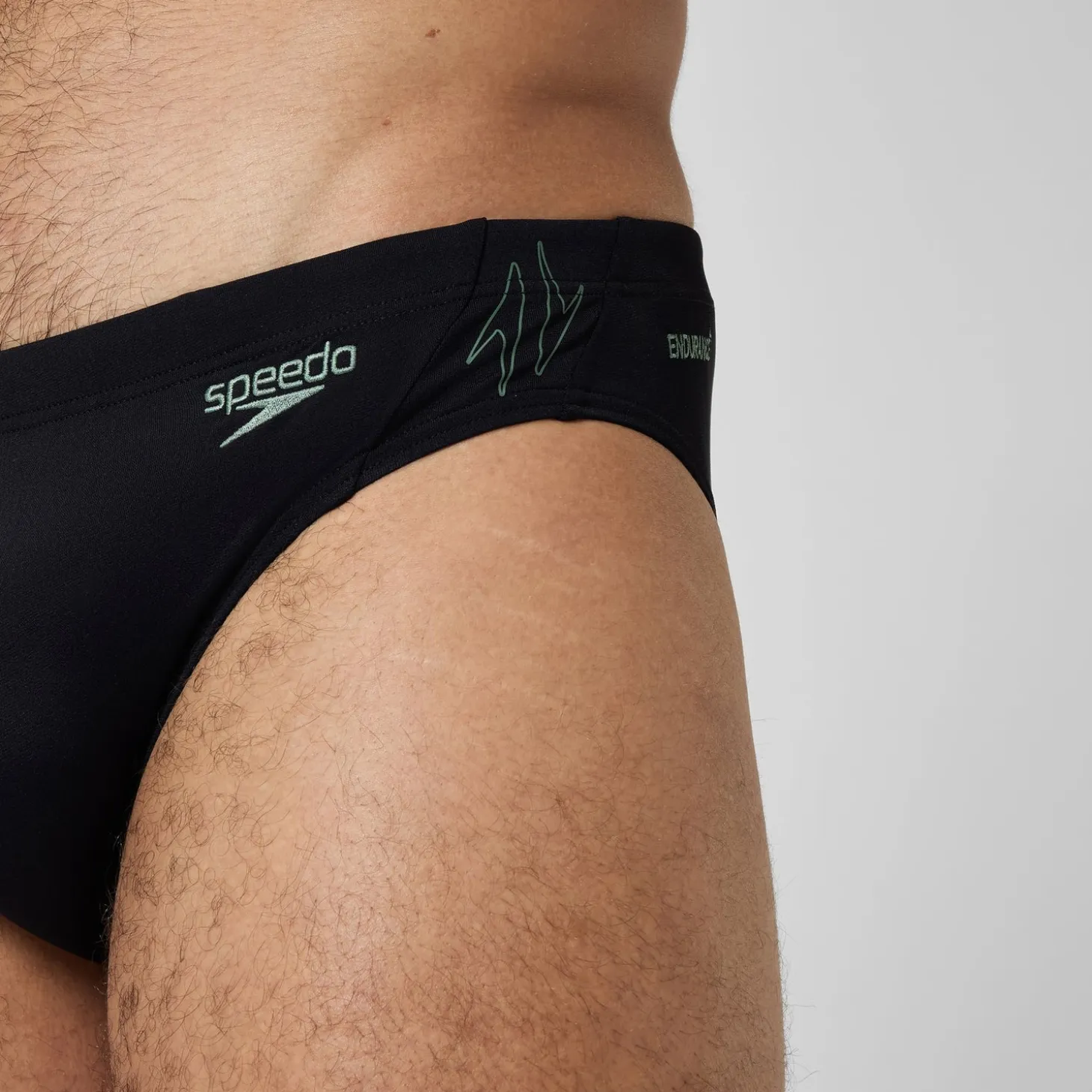 Men's HyperBoom Splice Brief Black/Green