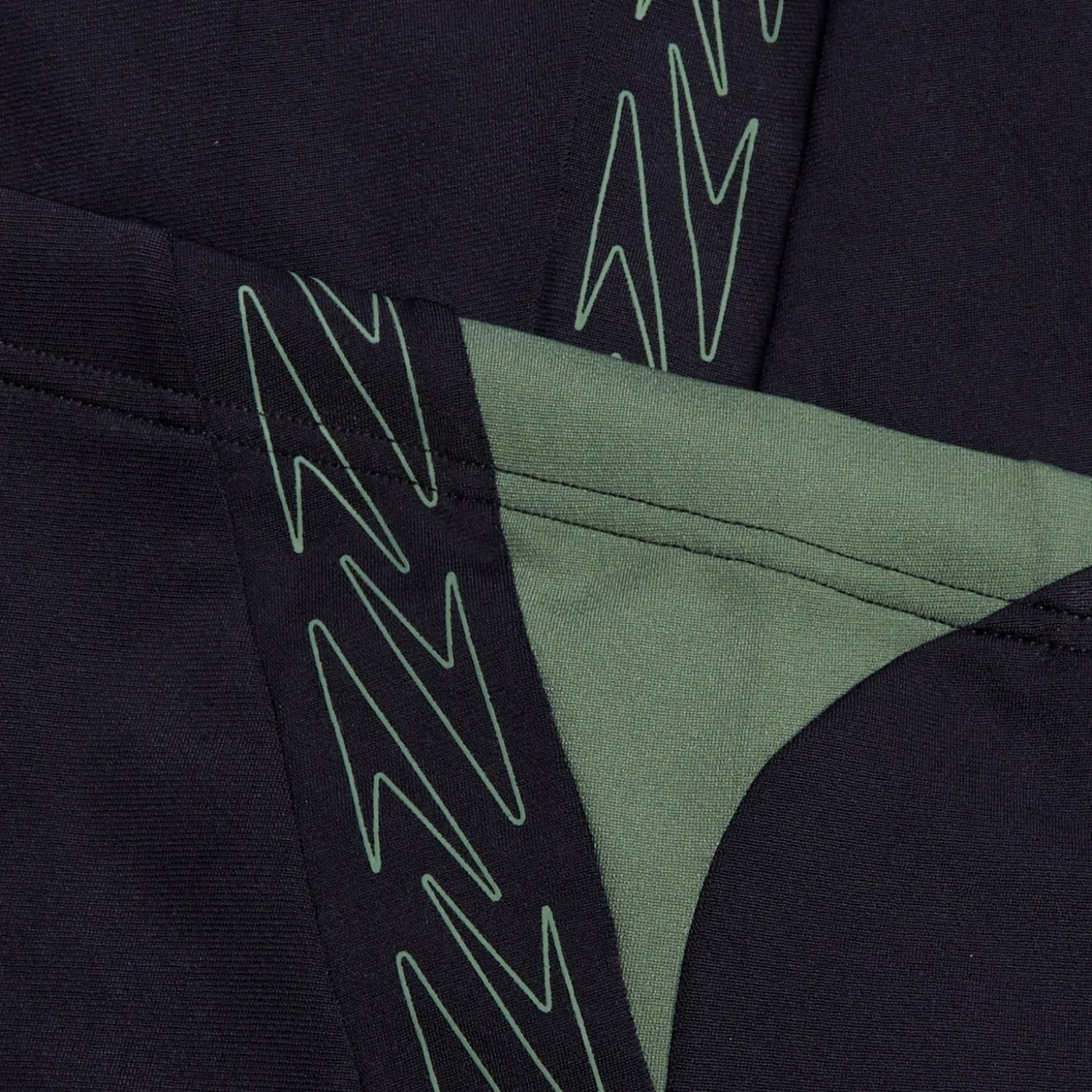 Men's Hyperboom Splice Jammer Black/Green