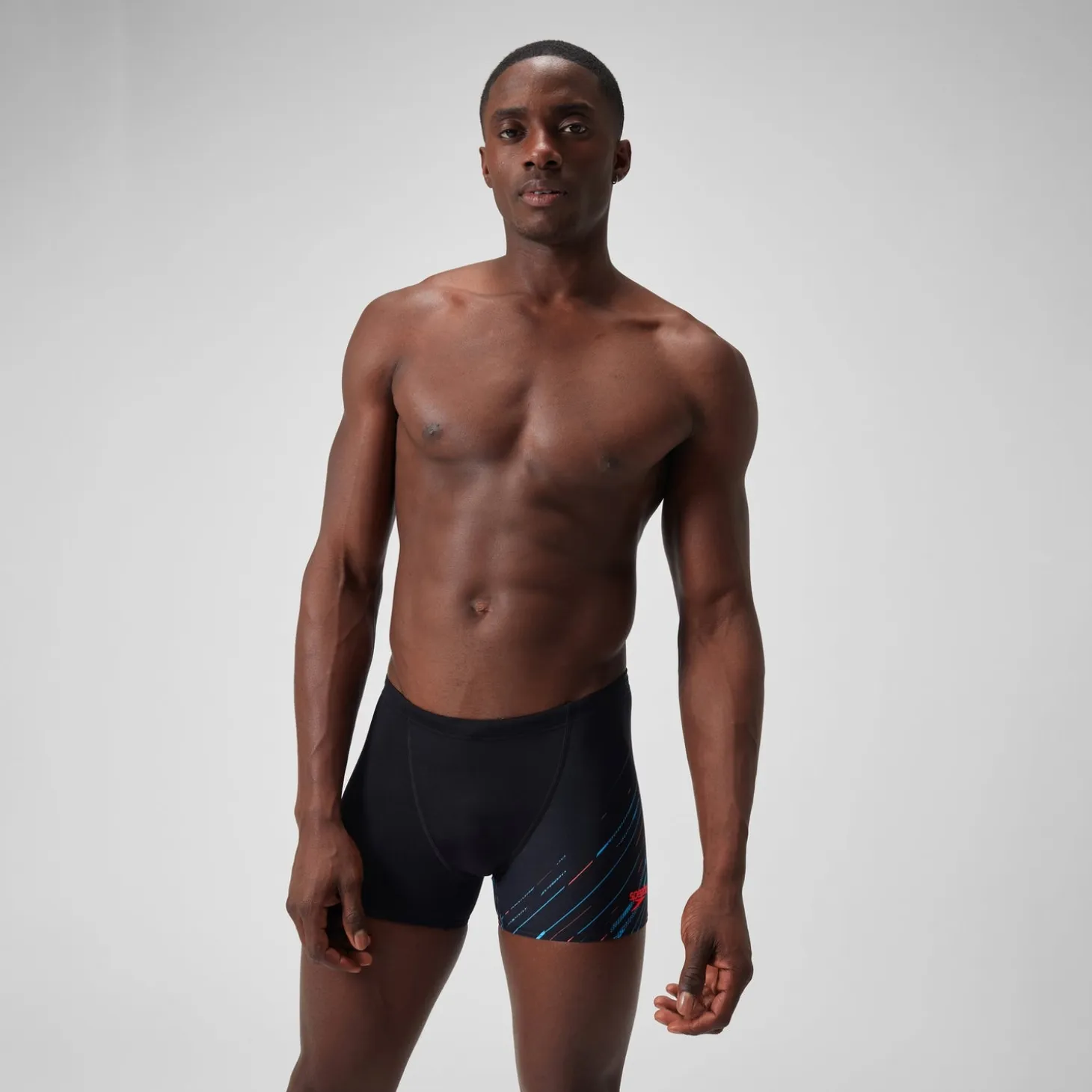Men's HyperBoom V-Cut Aquashort Black/Blue