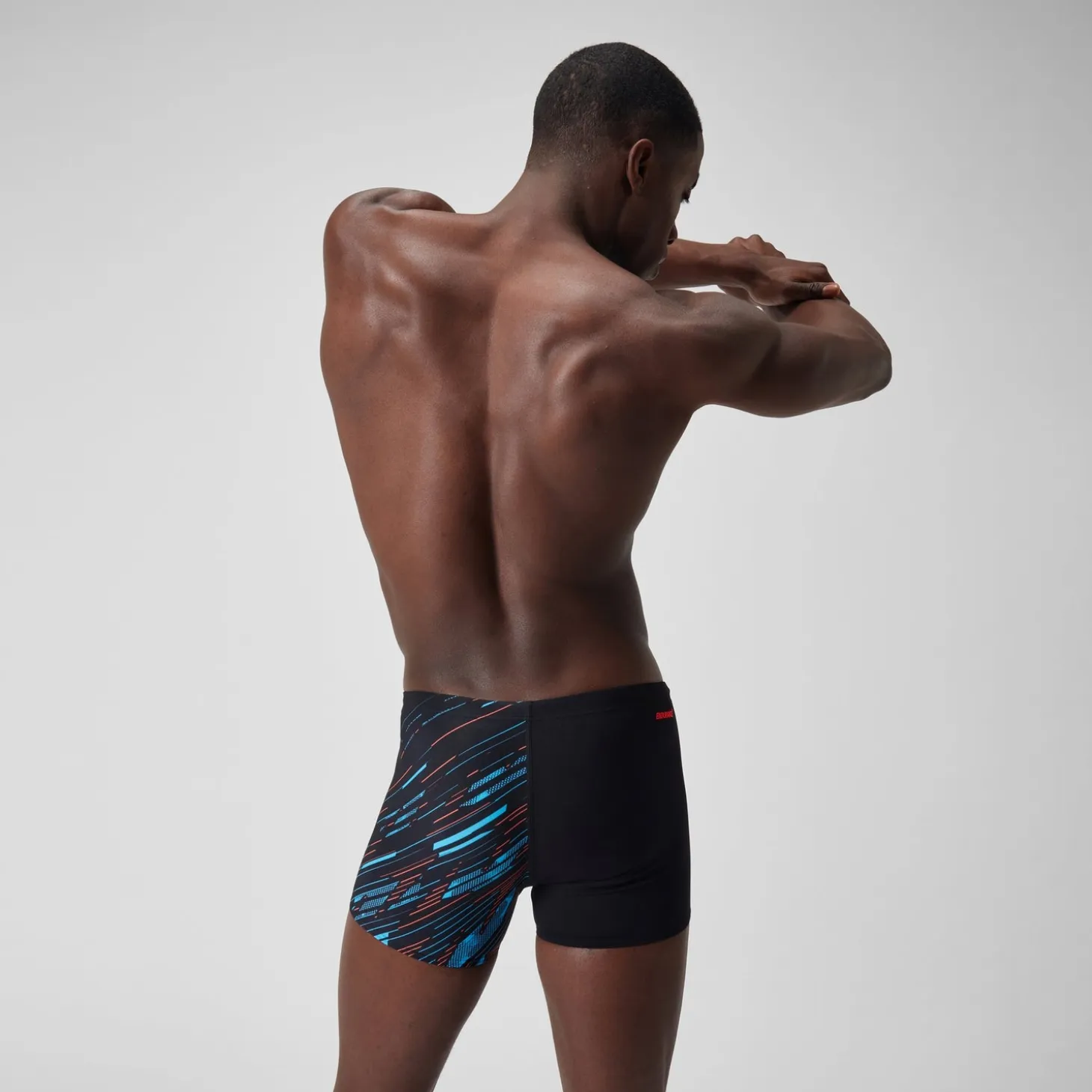 Men's HyperBoom V-Cut Aquashort Black/Blue