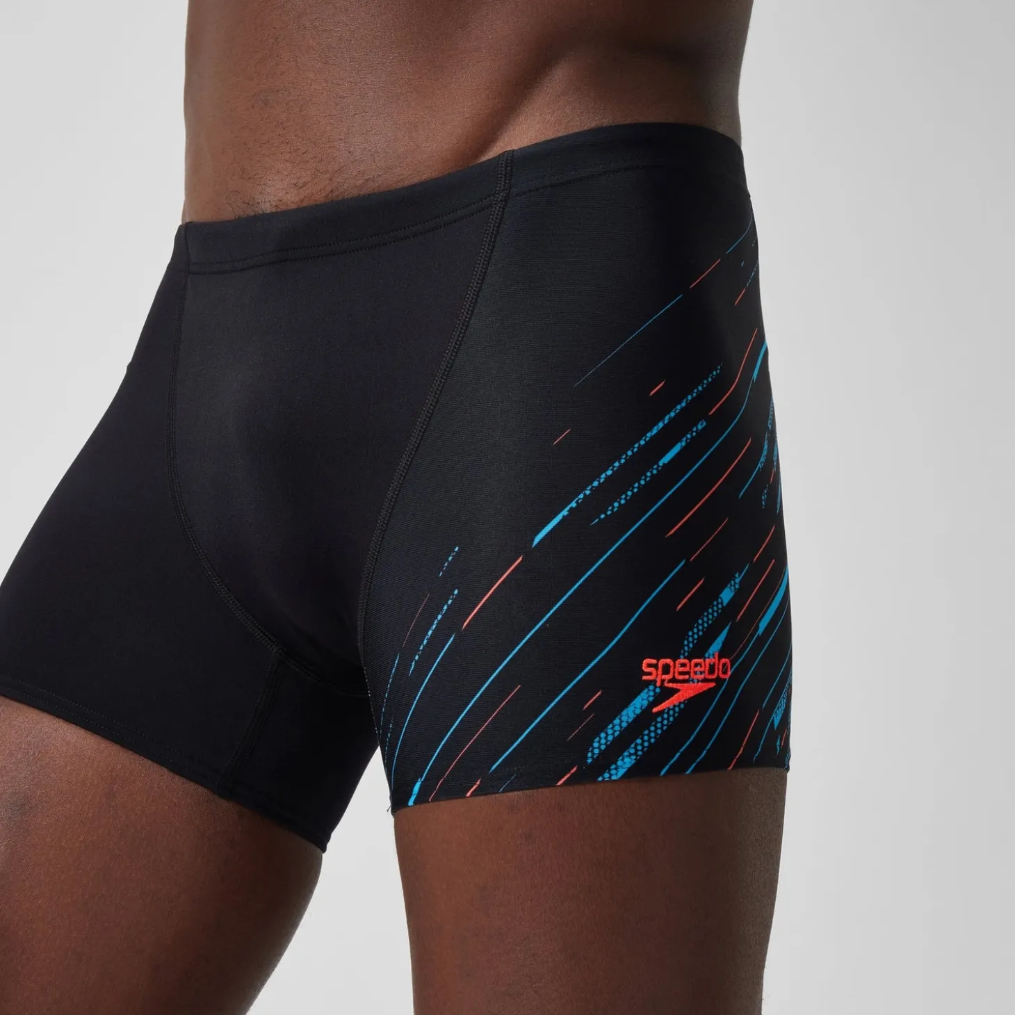 Men's HyperBoom V-Cut Aquashort Black/Blue