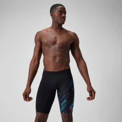 Men's HyperBoom V-Cut Jammer Black/Blue