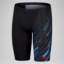Men's HyperBoom V-Cut Jammer Black/Blue