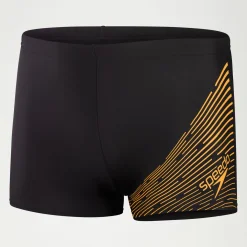 Men's Medley Logo Aquashort Black/Orange