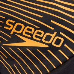 Men's Medley Logo Aquashort Black/Orange