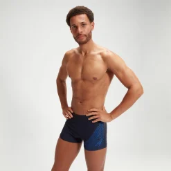 Men's Medley Logo Aquashort Navy/Blue