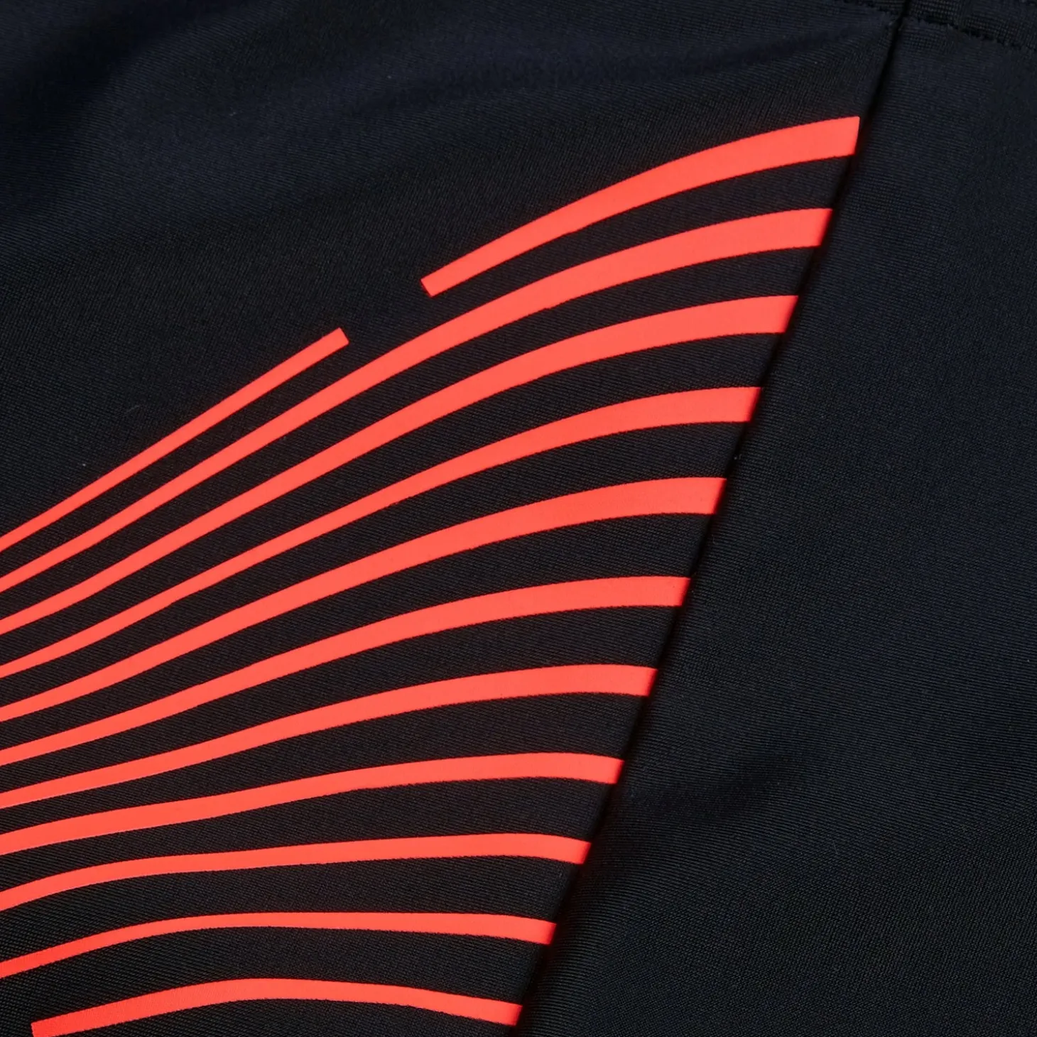Men's Medley Logo Aquashort Black/Red