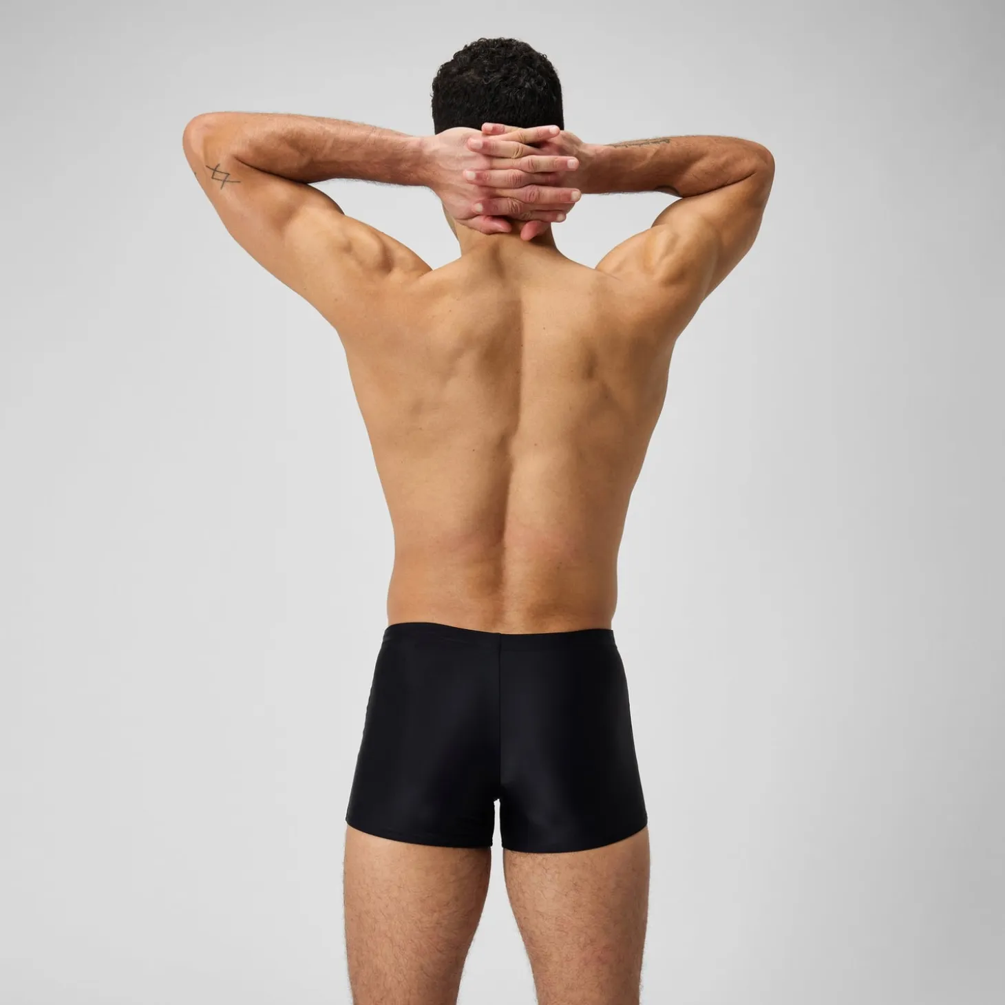 Men's Medley Logo Aquashort Black/Red