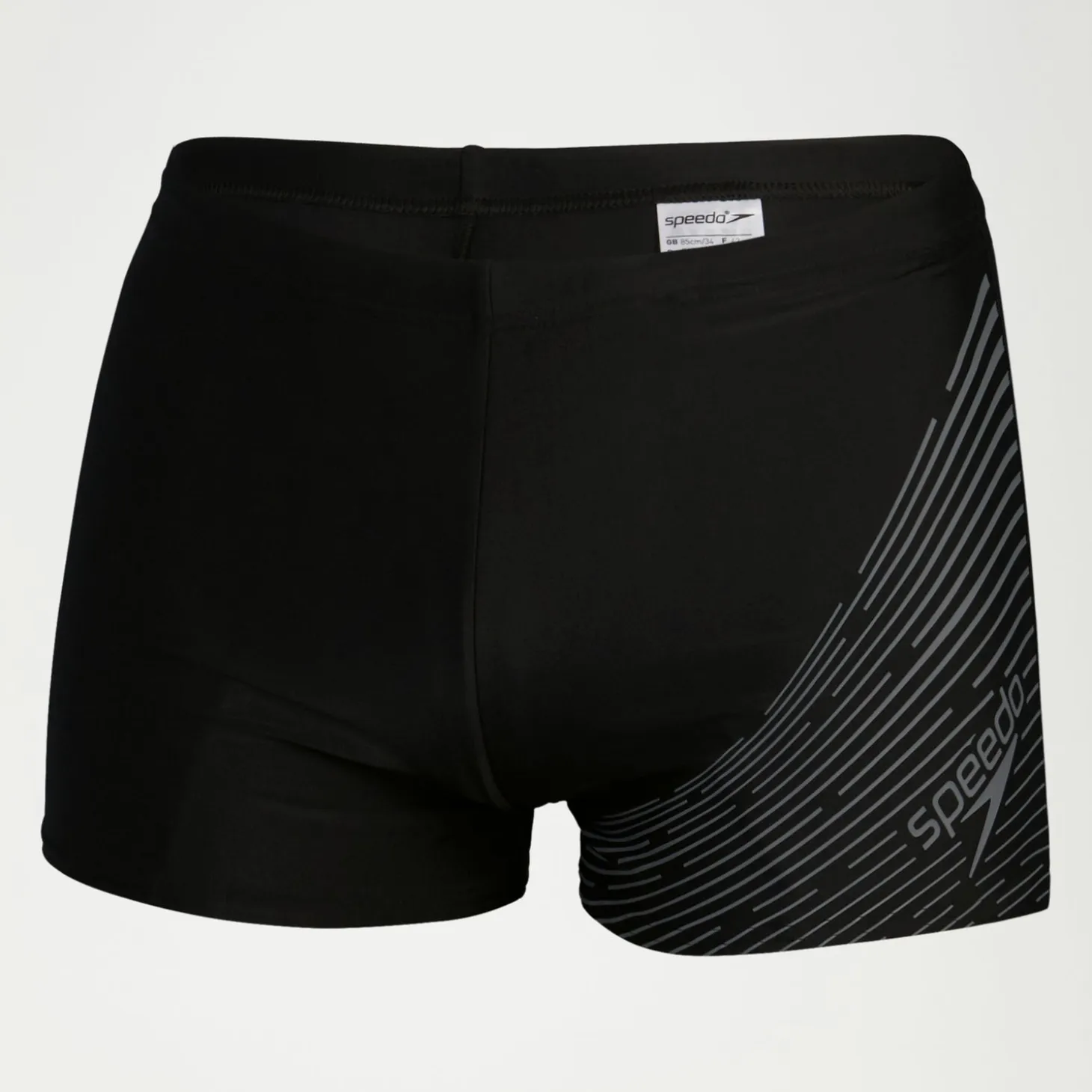 Men's Medley Logo Aquashort Black/Grey