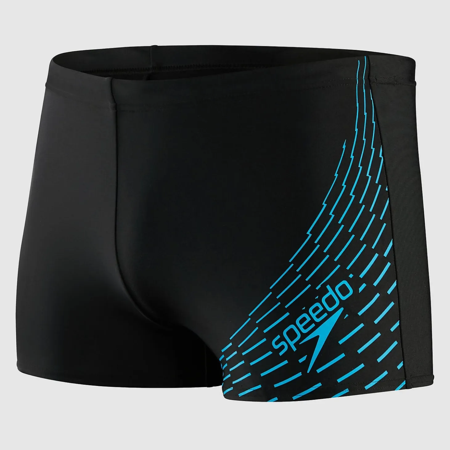 Men's Medley Logo Aquashort Black/Blue