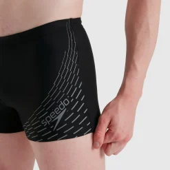 Men's Medley Logo Aquashort Black/Grey