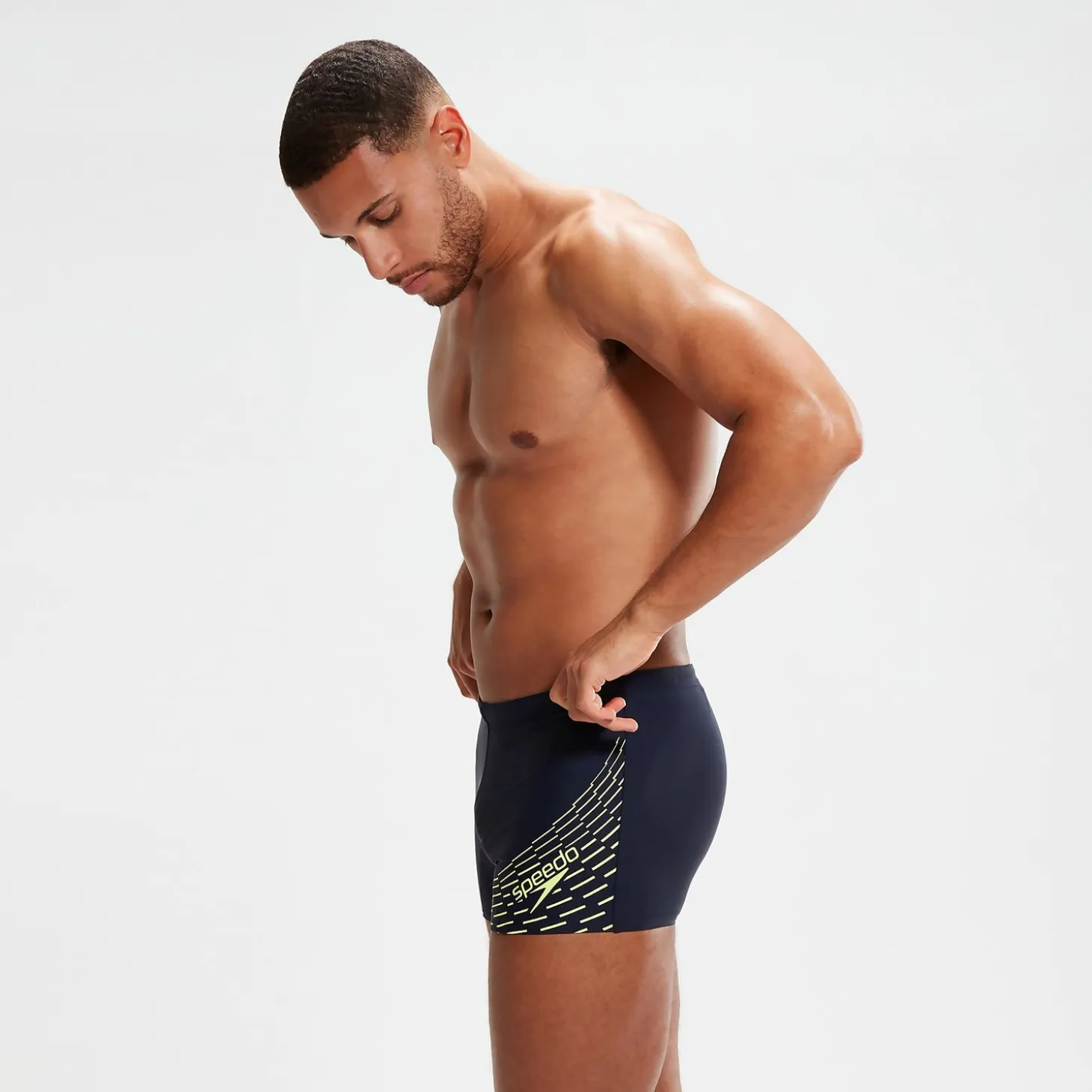 Men's Medley Logo Aquashorts Navy