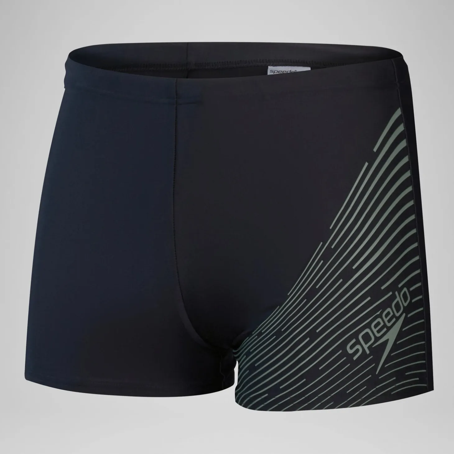 Men's Medley Logo Aquashort Black/Green