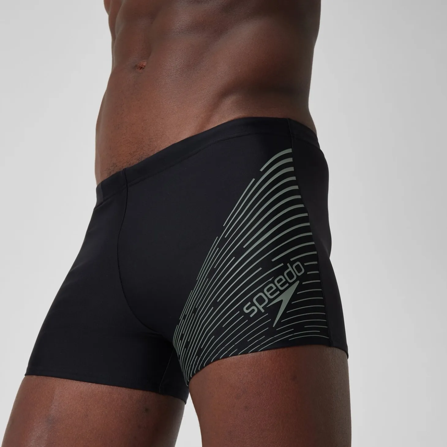 Men's Medley Logo Aquashort Black/Green