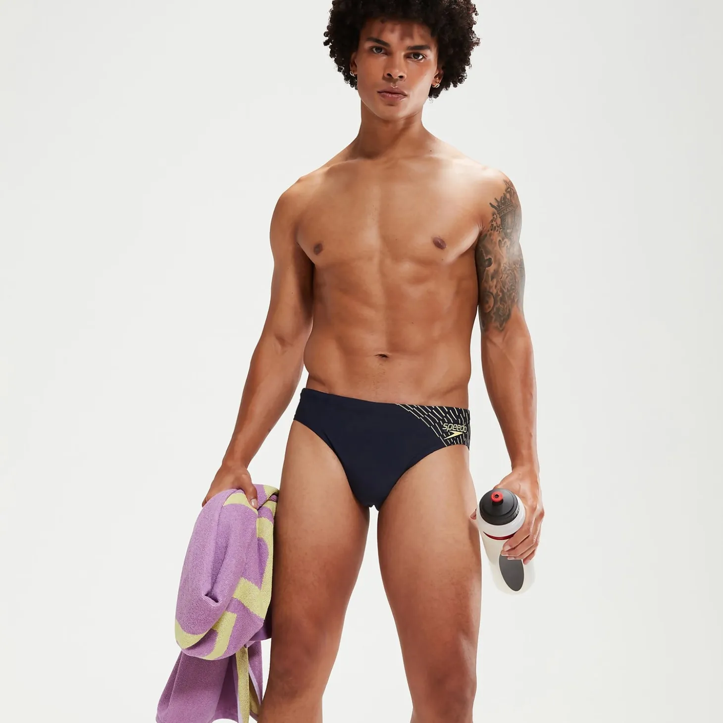 Men's Medley Logo 7cm Brief Navy