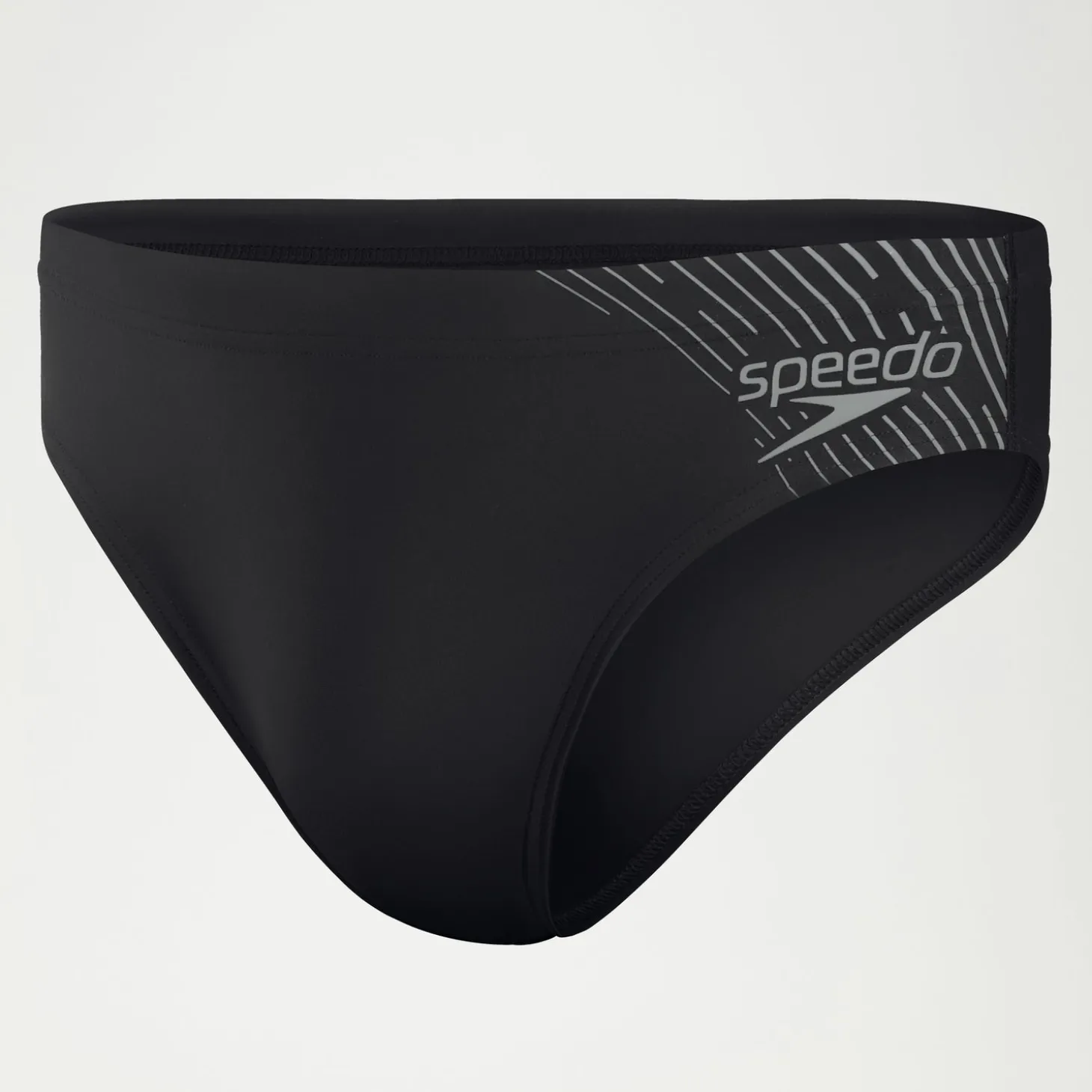 Men's Medley Logo 7cm Brief Black/Grey