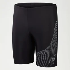Men's Medley Logo Jammer Black/Grey