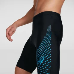 Men's Medley Logo Jammer Black/Blue