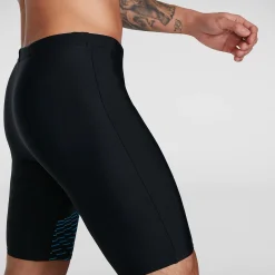 Men's Medley Logo Jammer Black/Blue