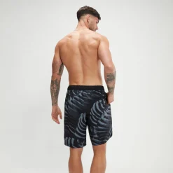 Men's Print Bondi Basin 20'' Swim Shorts Grey