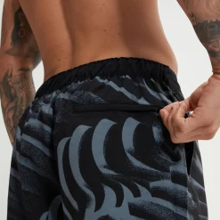 Men's Print Bondi Basin 20'' Swim Shorts Grey