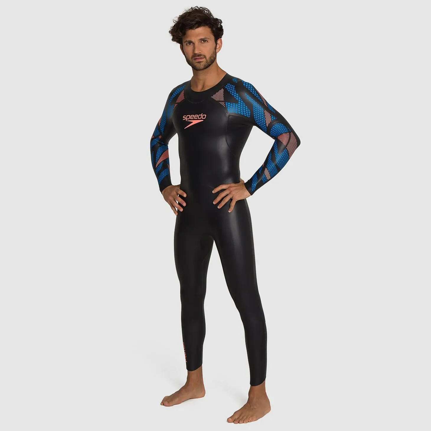 Men's Proton Wetsuit Black/Blue