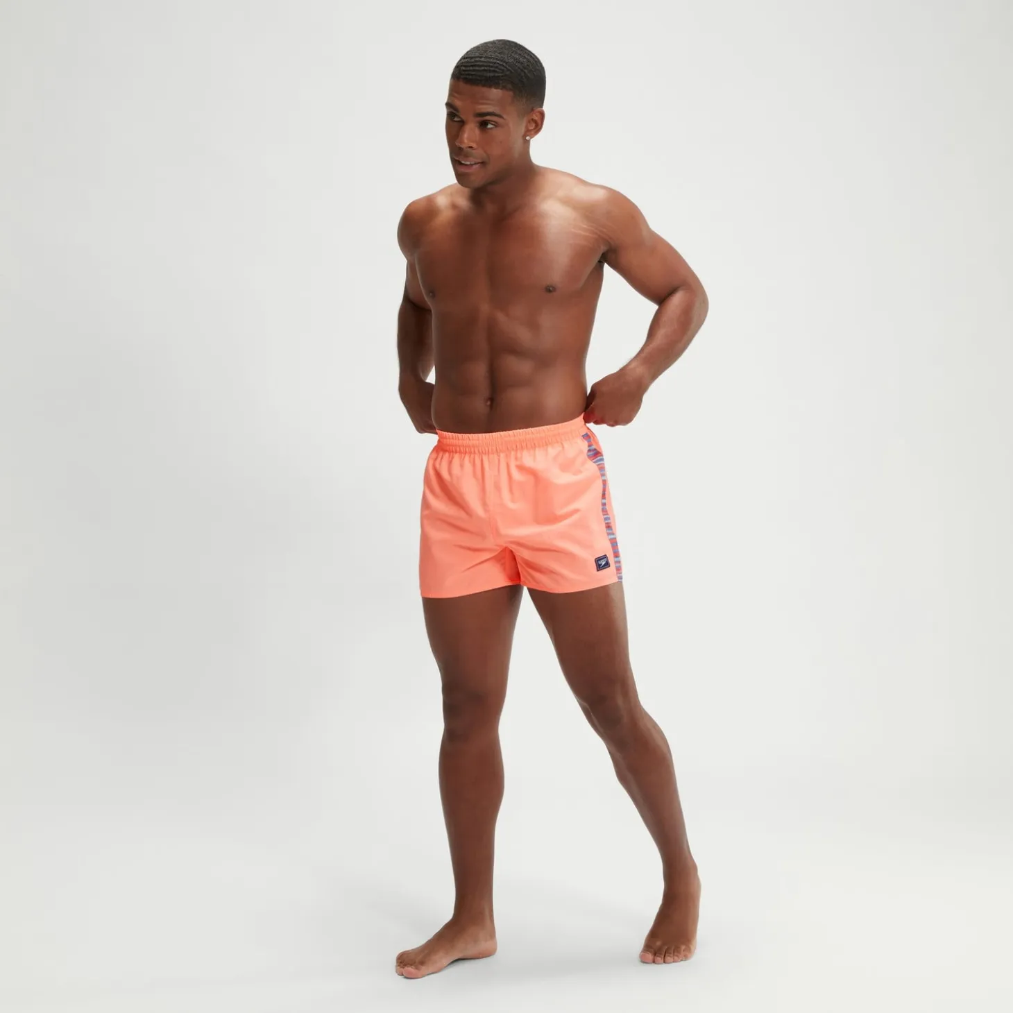 Men's Retro 13'' Swim Shorts Coral