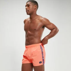 Men's Retro 13'' Swim Shorts Coral