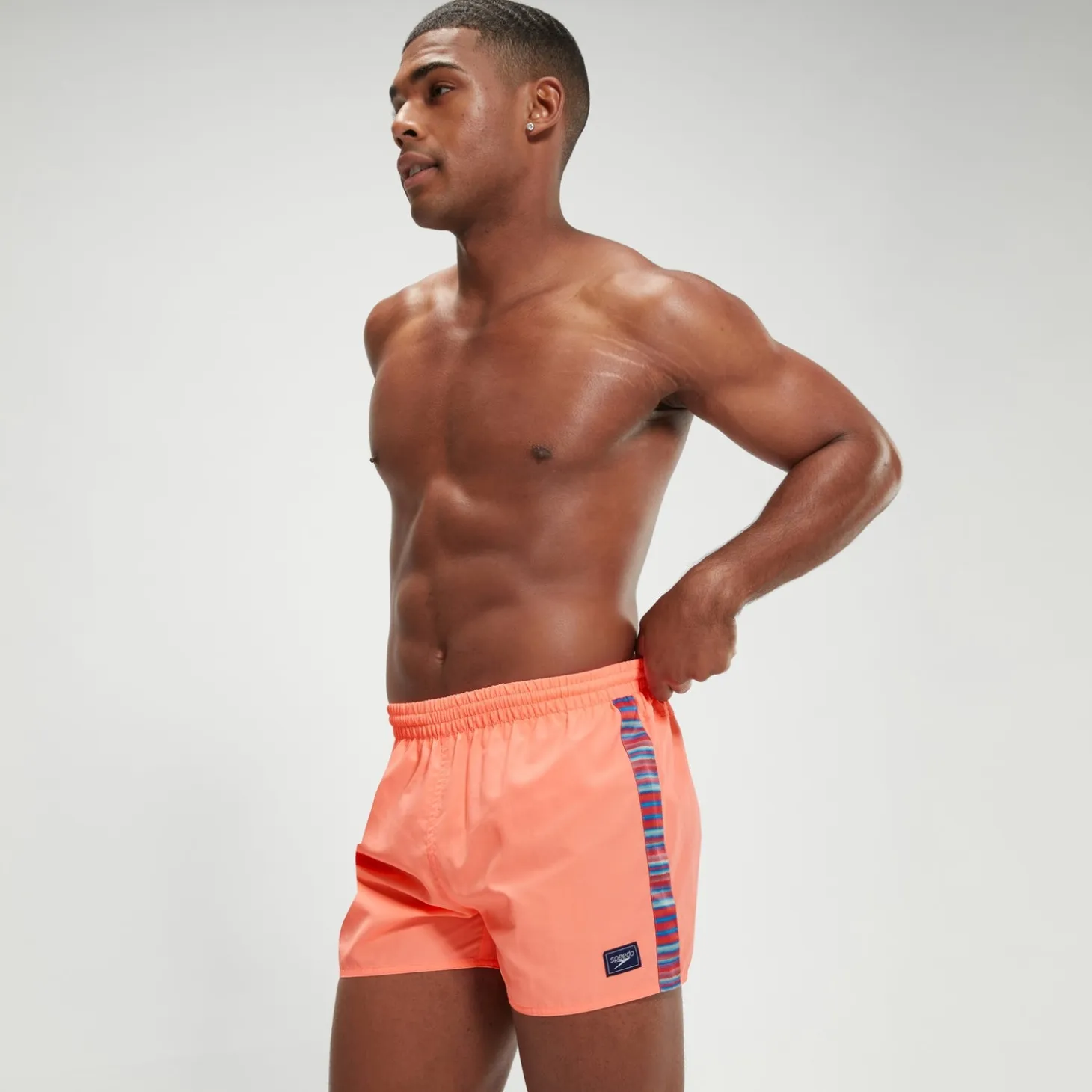 Men's Retro 13'' Swim Shorts Coral