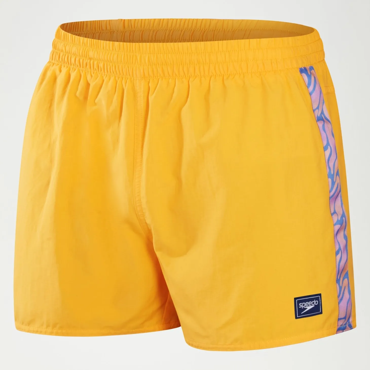 Men's Retro 13" Swim Shorts Yellow