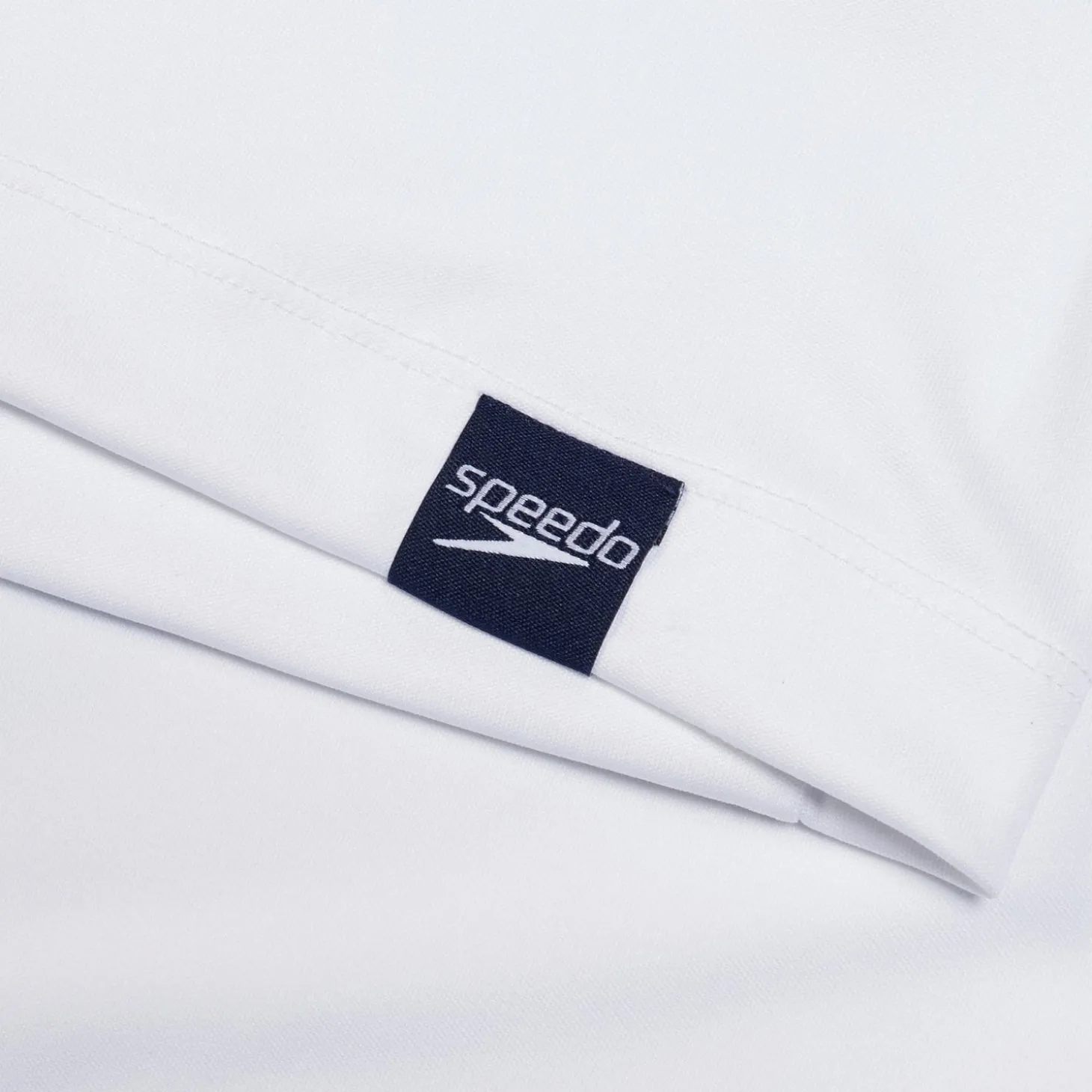 Men's Short Sleeve Graphic Swim Shirt White/Blue