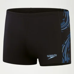 Men's Tech Panel Aquashort Black/Blue