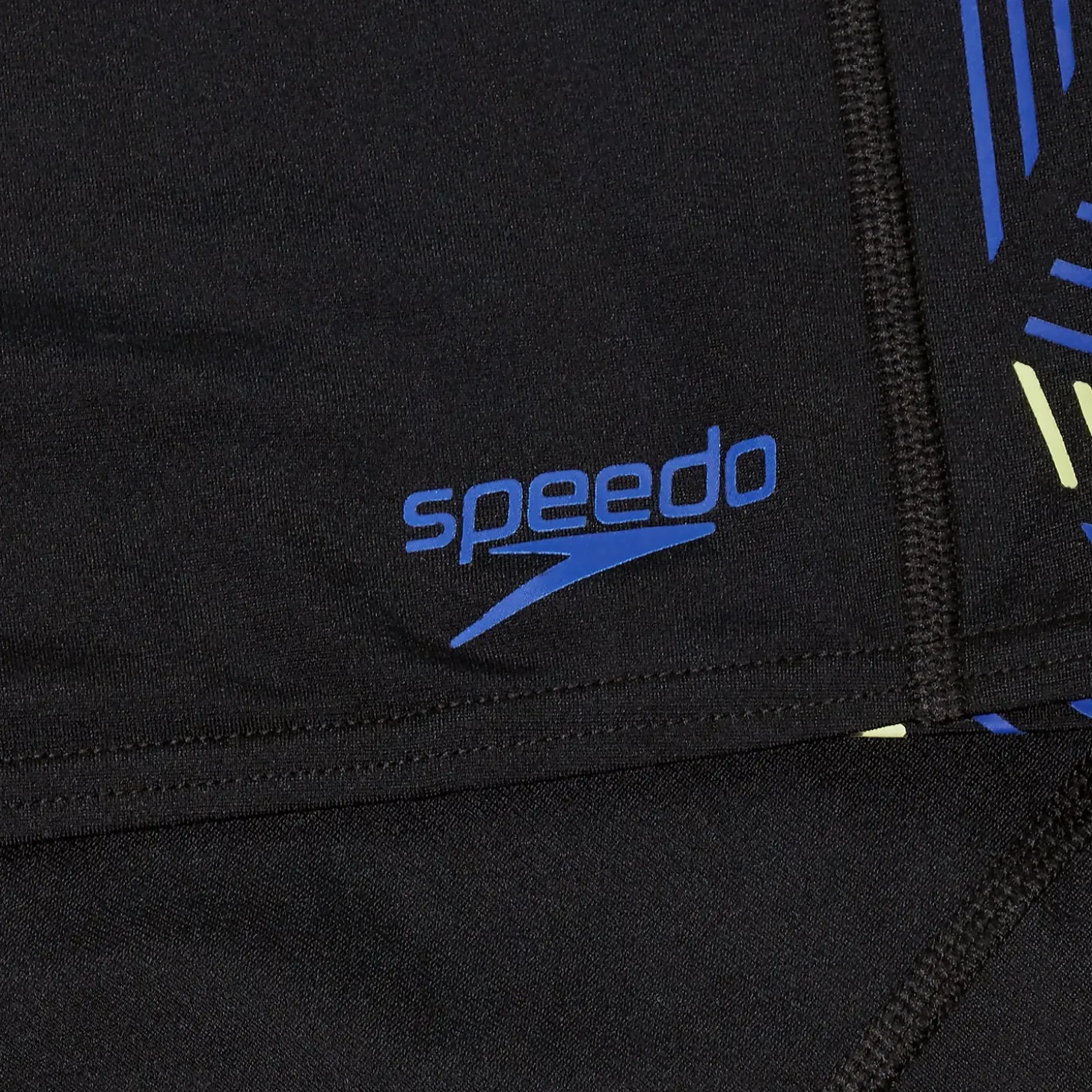 Men's Tech Panel Aquashorts Black/Blue